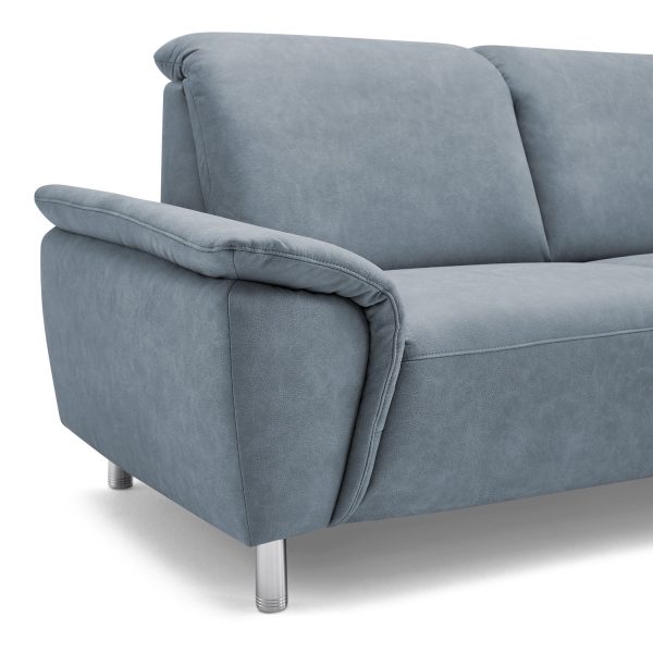 2-Sitzer Sofa Nell Steel - Interiors Calizza