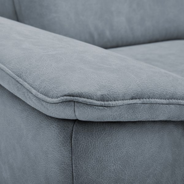 Sofa - Calizza 2-Sitzer Steel Nell Interiors